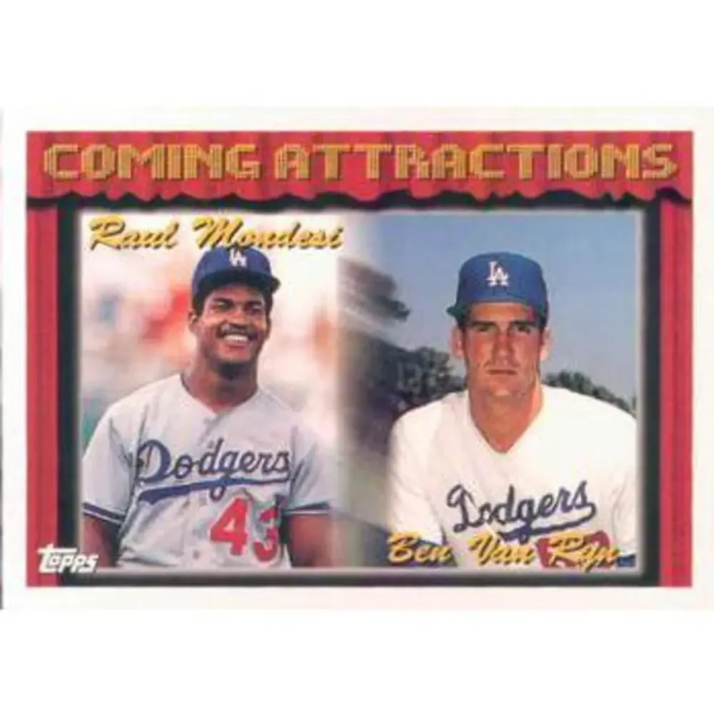 1994 Topps Raul Mondesi / Ben Van Ryn CA, RC # 783 Los Angeles Dodgers